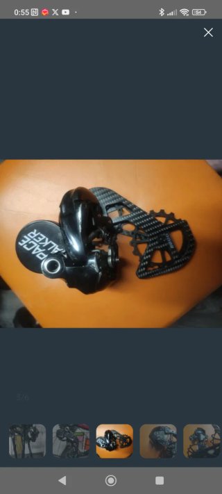Desviador Shimano Ultegra Di2 RD-6870.