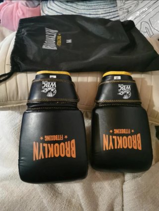 Guantes de Boxeo WBC Brooklyn Fitboxing Negros