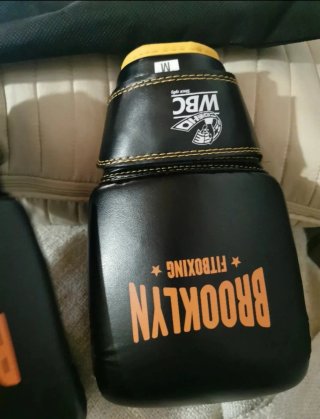 Guantes de Boxeo WBC Brooklyn Fitboxing Negros