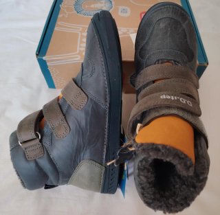 Botas D.D.step invierno gris oscuro