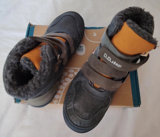 Botas D.D.step invierno gris oscuro