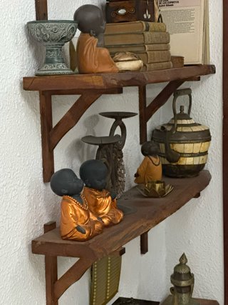 Estantería rústica madera