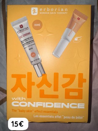 Erborian CC Crème y Super BB Concealer Doré