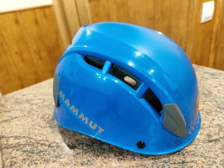 Casco de escalada azul Mammut