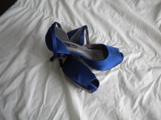 Sandalias de fiesta azul