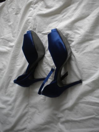 Sandalias de fiesta azul