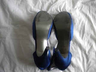 Sandalias de fiesta azul