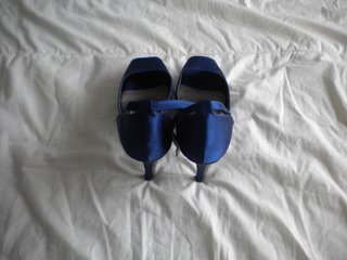 Sandalias de fiesta azul