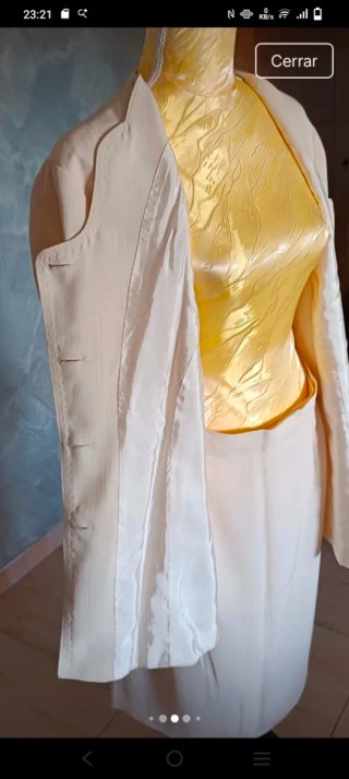 Traje sastre alta costura 50/52