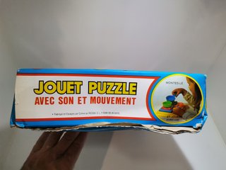Juguete Puzzle Rico con Sonido y Movimiento