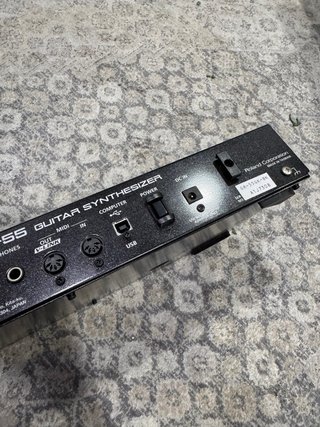 Roland GR-55 Guitar Synthesizer Pedalera