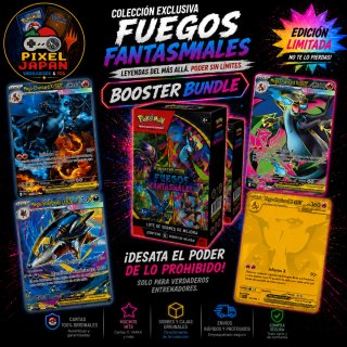 BOOSTER BUNDLE POKEMON FUEGOS FANTASMALES