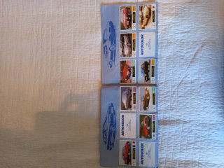 Álbum Autocolor Cromos Coche Deportivo Amarillo