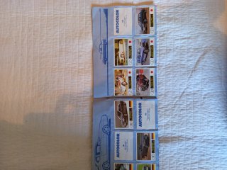 Álbum Autocolor Cromos Coche Deportivo Amarillo