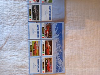Álbum Autocolor Cromos Coche Deportivo Amarillo