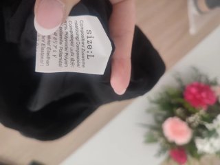 Mallas deportivas negras/gris oscuro talla L