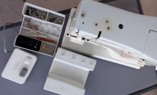 Máquina de coser Elna de mediados de los 60
