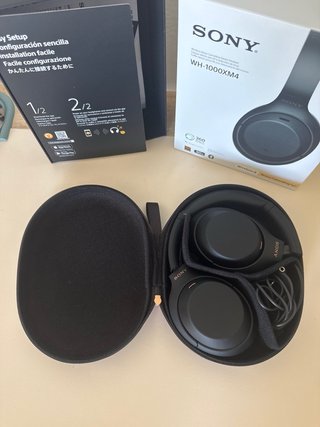 Sony WH-1000XM4 Auriculares Inalámbricos Negro