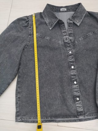 Camisa vaquera gris T 42 Pimkie