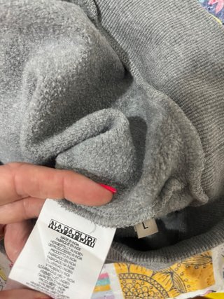 Sudadera Napapijri gris chico