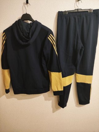 Chándal completo Adidas Talla L Hombre Azul/Dorado