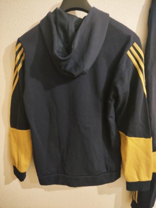 Chándal completo Adidas Talla L Hombre Azul/Dorado