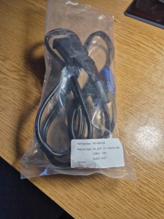 Cable VGA a DVI y USB