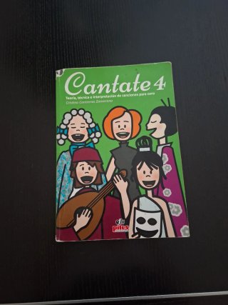 Libro Cantate 4 Coro