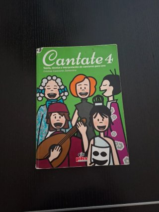 Libro Cantate 4 Coro
