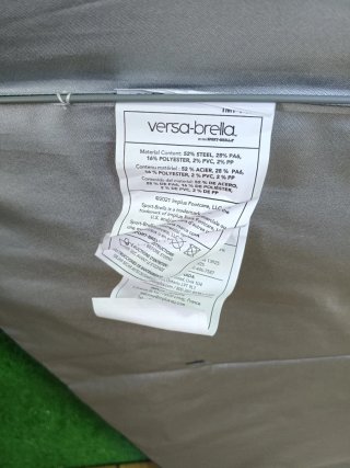 Parasol Sport-Brella Versa-Brella Azul/Plata