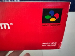 Nintendo Super Famicom Hong Kong SHVC-S-CD-HKG