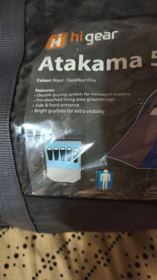 Tienda de campaña Hi-Gear Atakama 5