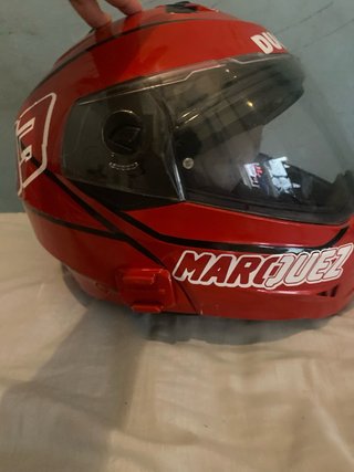 Casco Ducati Rojo Personalizado