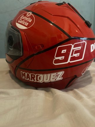 Casco Ducati Rojo Personalizado