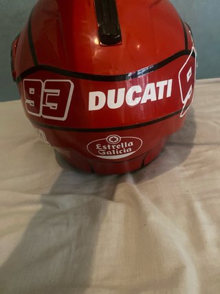 Casco Ducati Rojo Personalizado