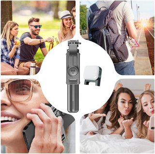 Trípode selfie portátil 4 en 1 Bluetooth
