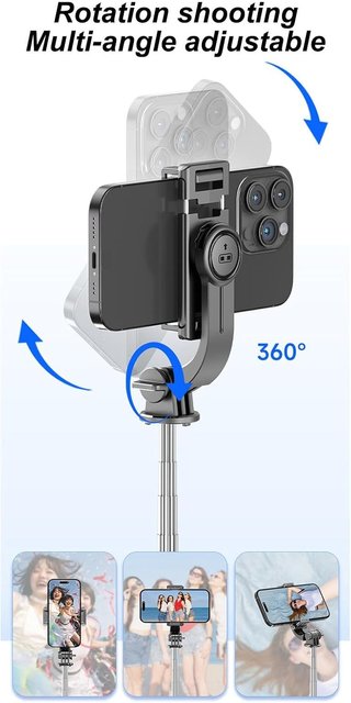 Trípode selfie portátil 4 en 1 Bluetooth