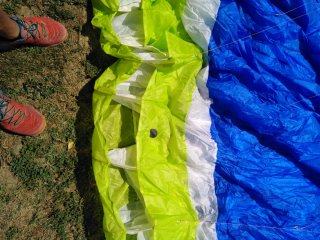 Equipo completo parapente