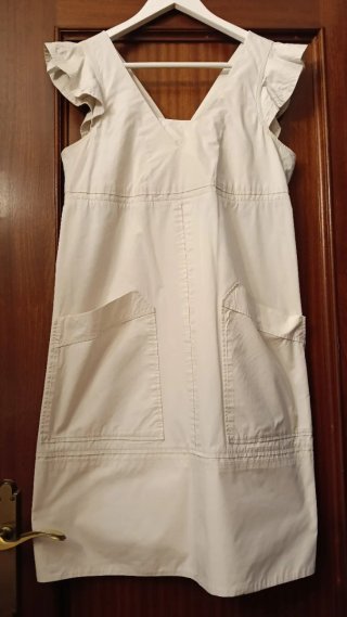 Vestido Blanco Bimba y Lola Talla S