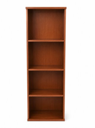 Estantería de madera marrón