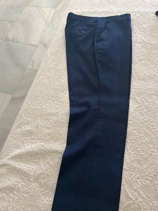 Traje de caballero azul marino talla 48