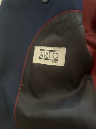Traje de caballero azul marino talla 48