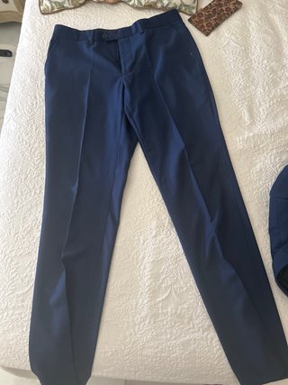 Traje de caballero azul marino talla 48