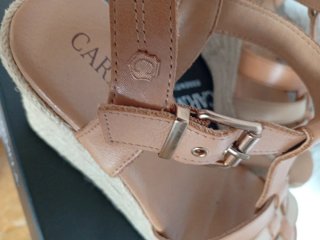 Sandalias Carmela Cuña Esparto Talla 40