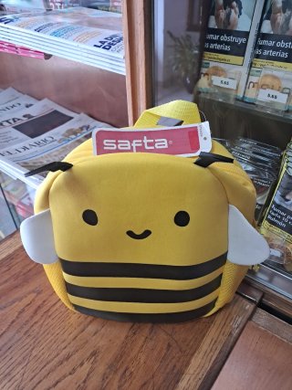 Mochila guardería infantil abeja