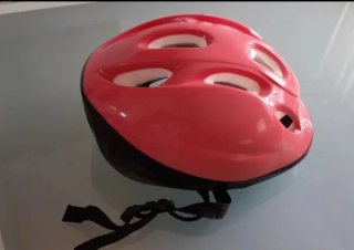 Casco rosa asalmonado  infantil
