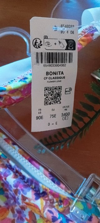 Bikini Etam floral sin estrenar
