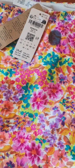 Bikini Etam floral sin estrenar