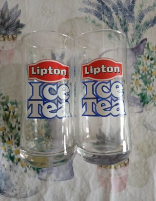 Set 4 scatole Bicchieri Lipton Ice Tea