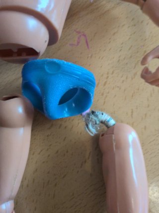 Muñeco de colección articulado Geyperman años 80
